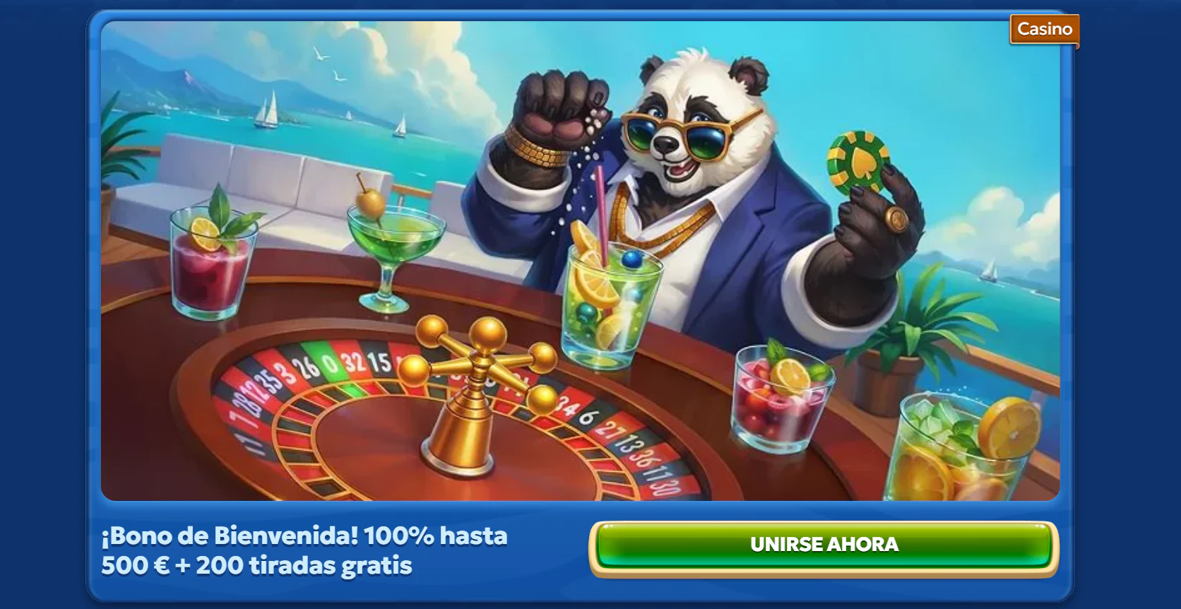Bono de Bienvenida de Pandido Casino